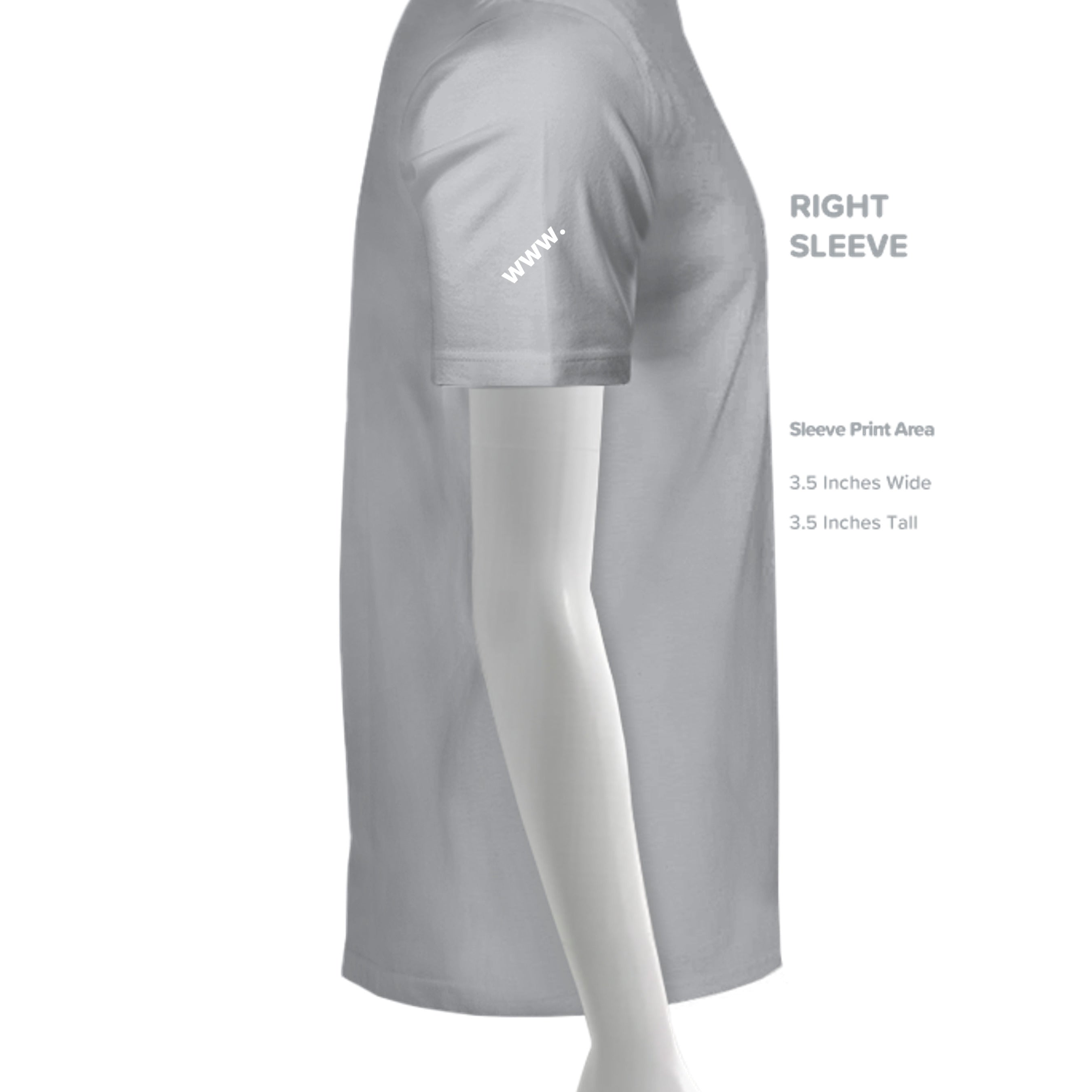 Solid Athletic Grey - 3001C - SLEEVE_RIGHT