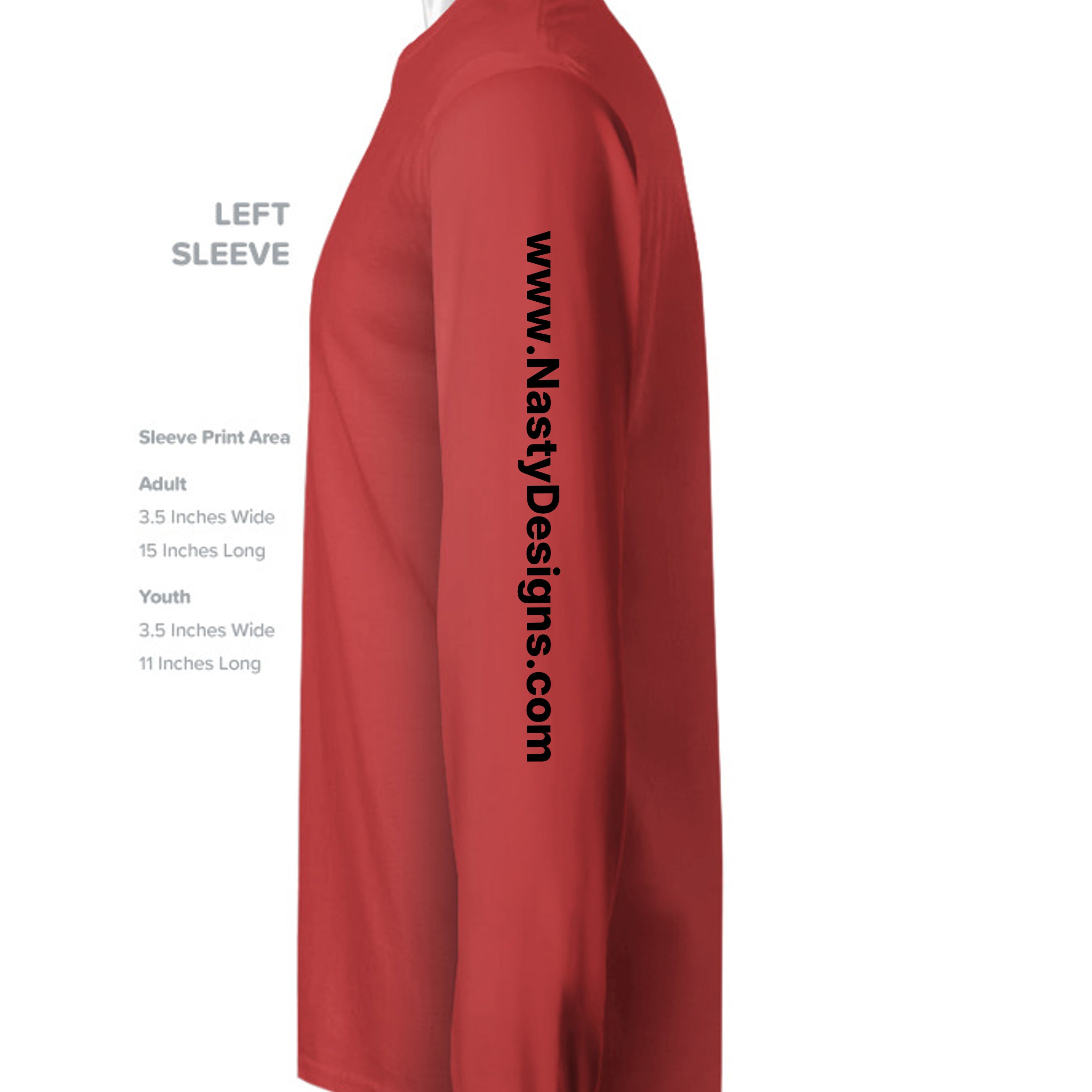 Rise Up Red - AL6004 - SLEEVE_LEFT