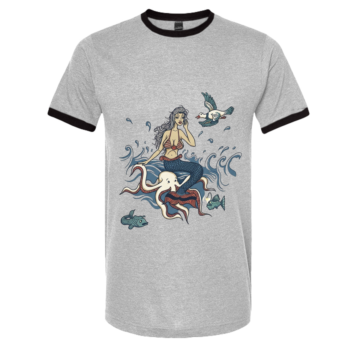 Heather Grey/ Black - 246 - FRONT